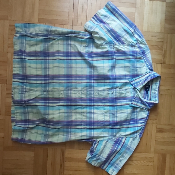 GAP plaid sport shirt size XXL cotton - Picture 1 of 2